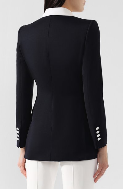 Двубортный жакет из шерсти DOLCE & GABBANA, арт. F299NT/FU2SI, фото 4