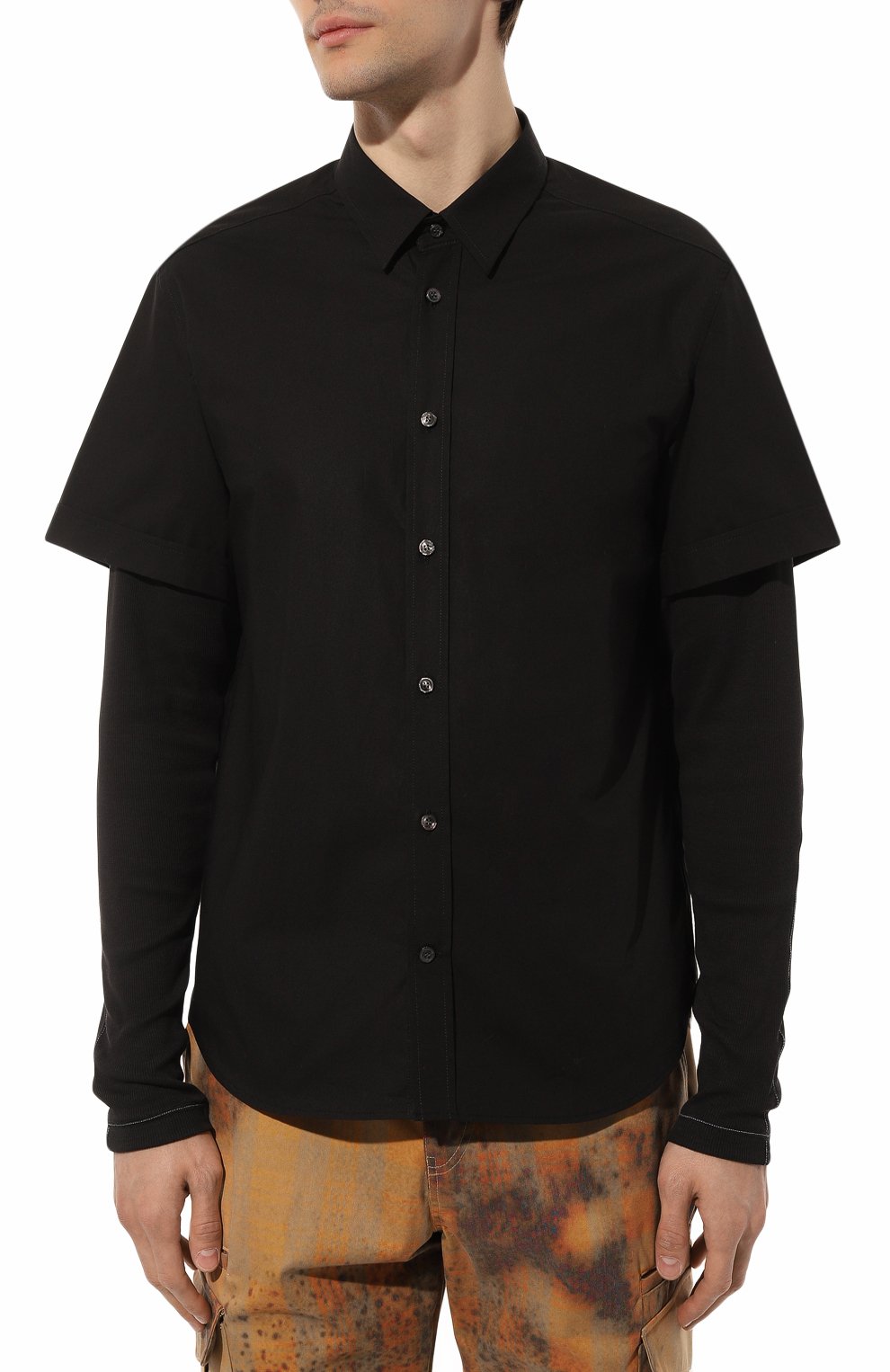 Хлопковая рубашка DIESEL, арт. A04013/0PCAL, фото 3