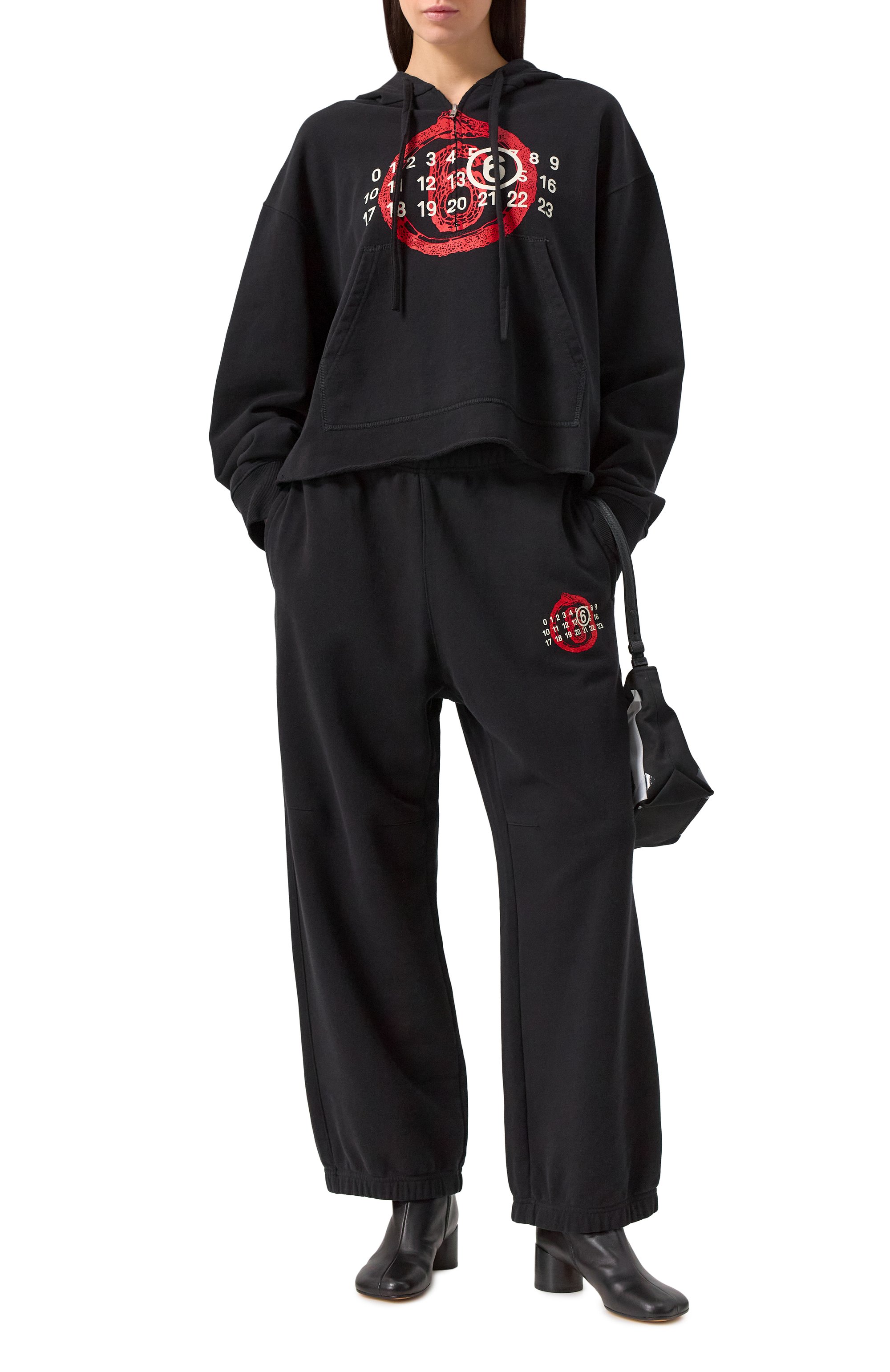 Хлопковое худи MM6, арт. S62GU0136/M25014, фото 2