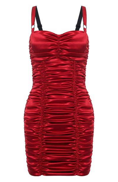 Женское атласное платье DOLCE & GABBANA, арт. F6TPXT/FURAD