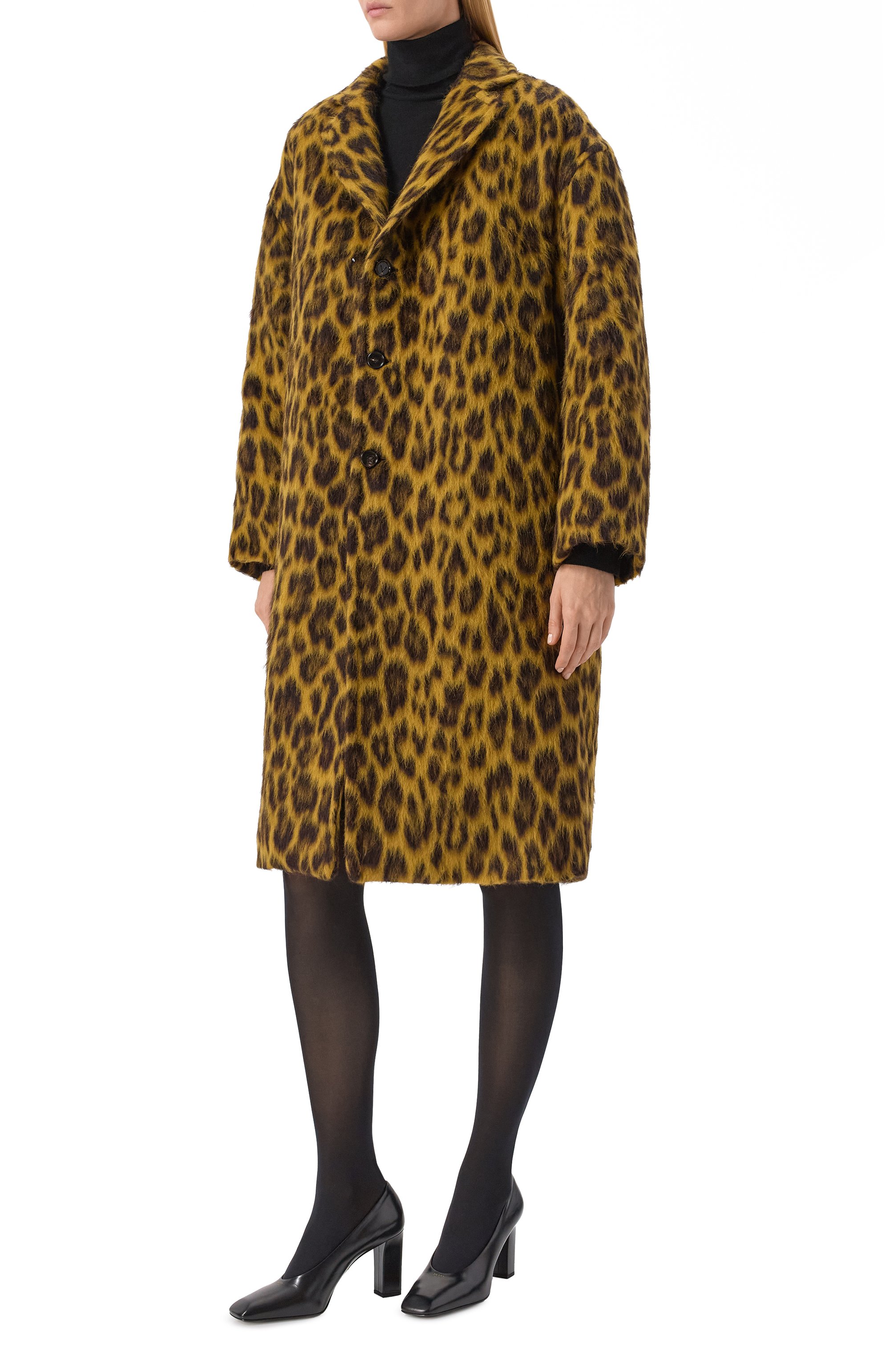 Шерстяное пальто BOTTEGA VENETA, арт. 845602/V4YP0, фото 3