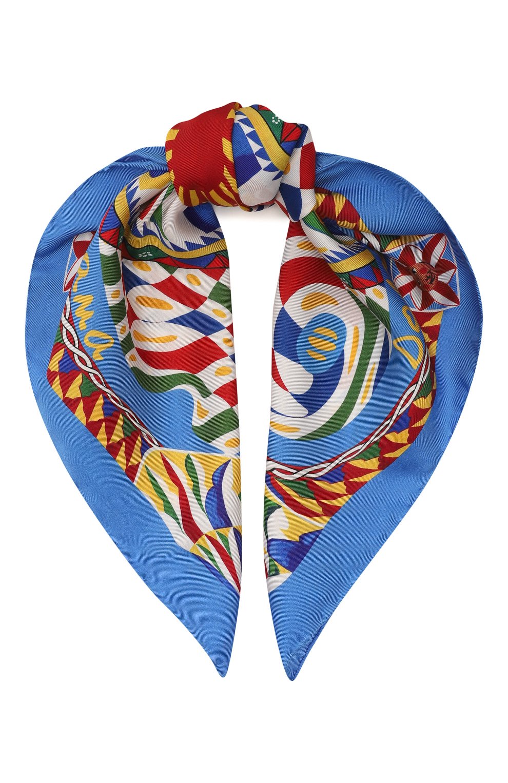 Шелковый платок DOLCE & GABBANA, арт. FN093R/GDBTQ, фото 1