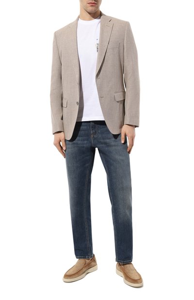 Пиджак из хлопка и шерсти BOSS, арт. 50509504, фото 2