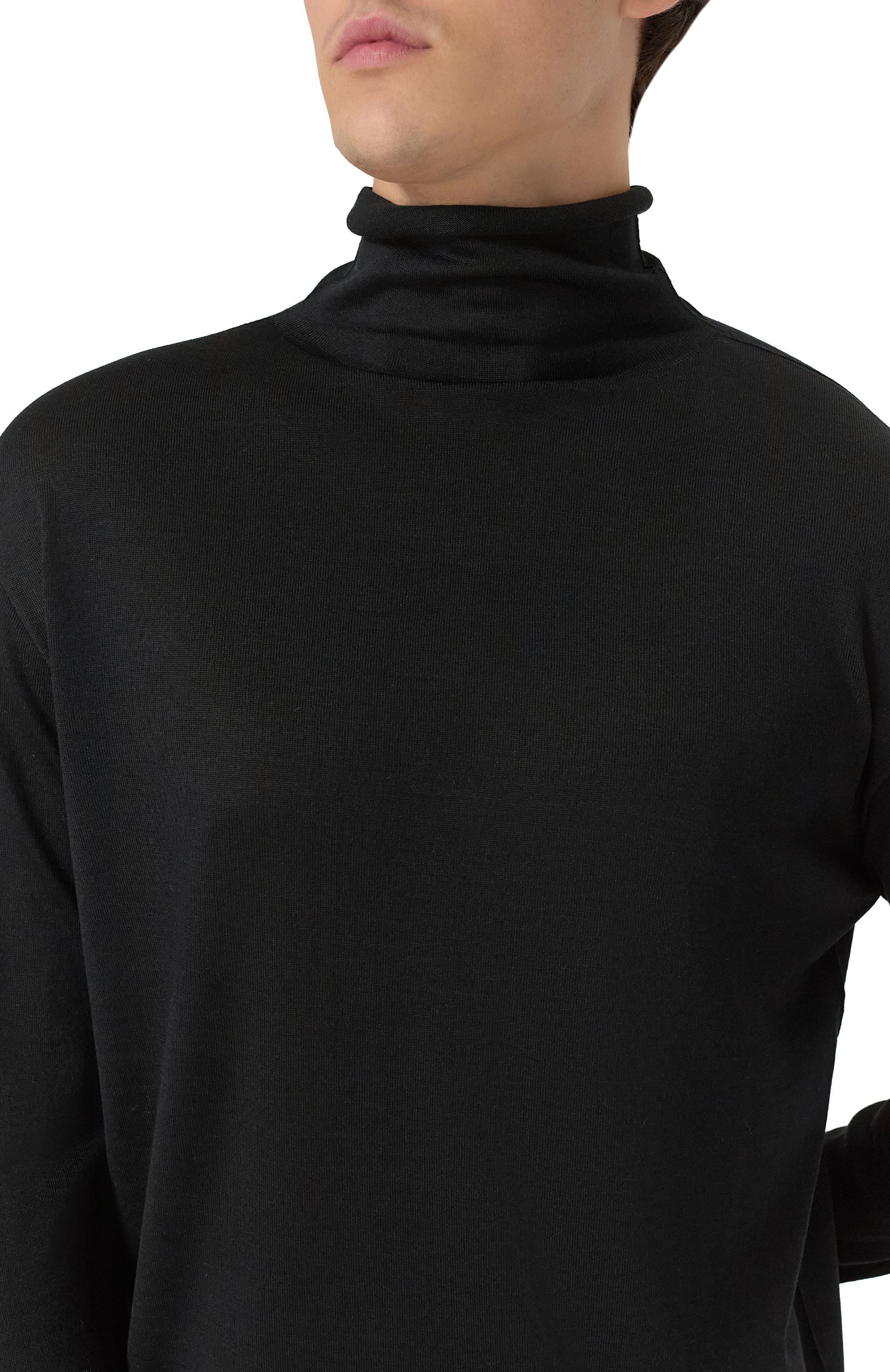 Шерстяная водолазка ISABEL BENENATO, арт. UK77F25, фото 5