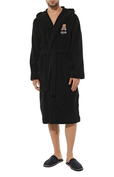 Хлопковый халат MOSCHINO, арт. 231V1/A9682/4307, фото 2