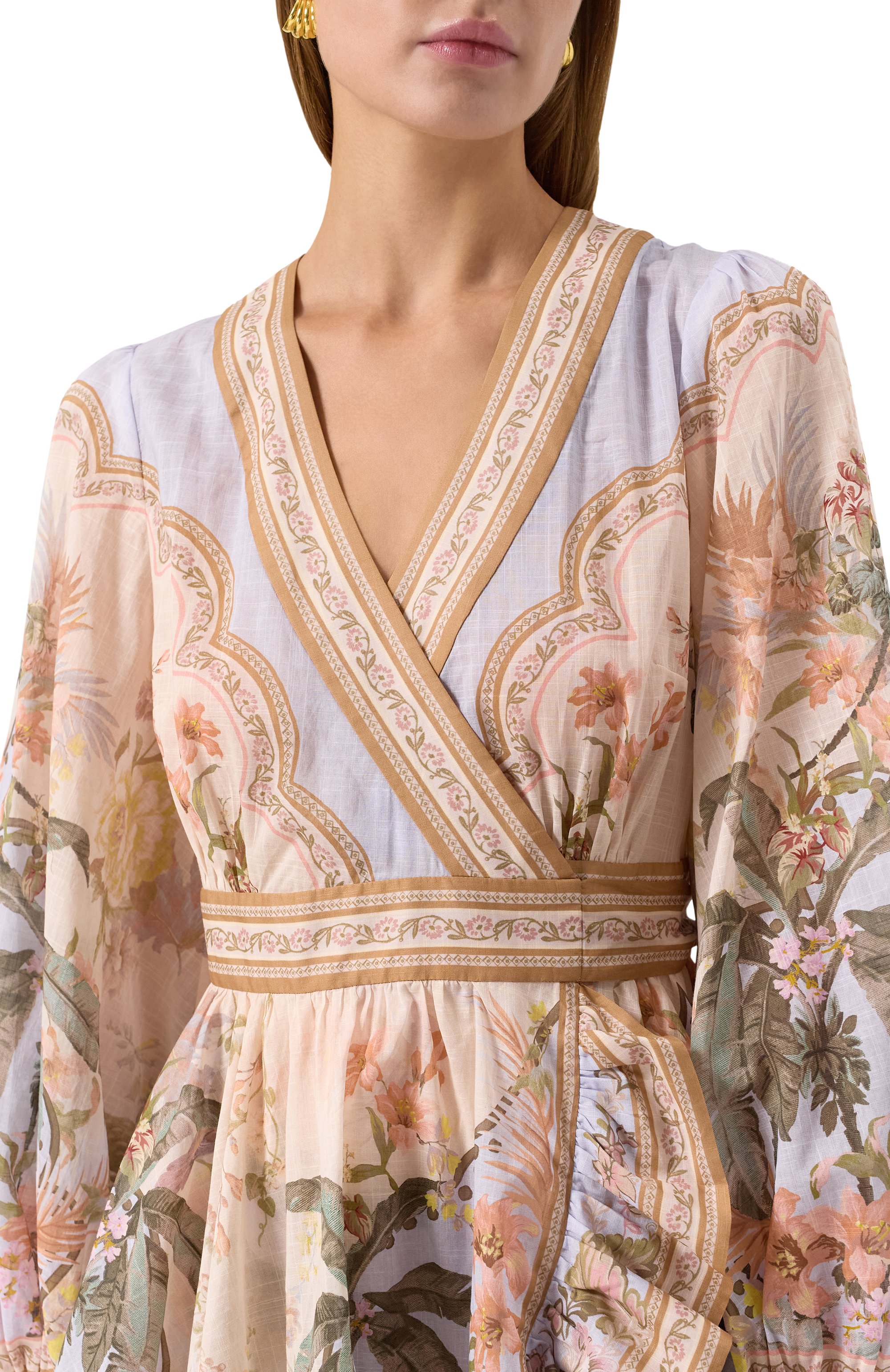 Хлопковое платье ZIMMERMANN, арт. 2449DRS251, фото 5