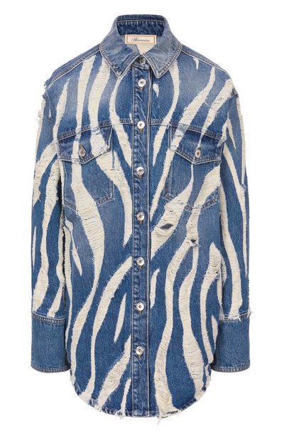 Женская джинсовая рубашка BLUMARINE, арт. 2J240A