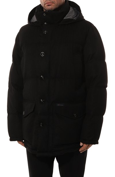 Кашемировый пуховик KITON, арт. UW1912V0455F01/66, фото 3