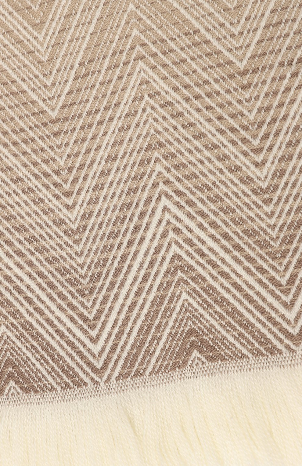 Шерстяной плед MISSONIHOME светло-бежевого цвета по цене 46200 руб., арт. 1T3PL99009/481, фото 2 Шерстяной плед MISSONIHOME, арт. 1T3PL99009/481, фото 2