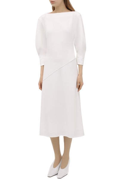 Платье PROENZA SCHOULER белого цвета по цене 106500 руб., арт. R2123013-BY116, фото 3 Платье PROENZA SCHOULER, арт. R2123013-BY116, фото 3
