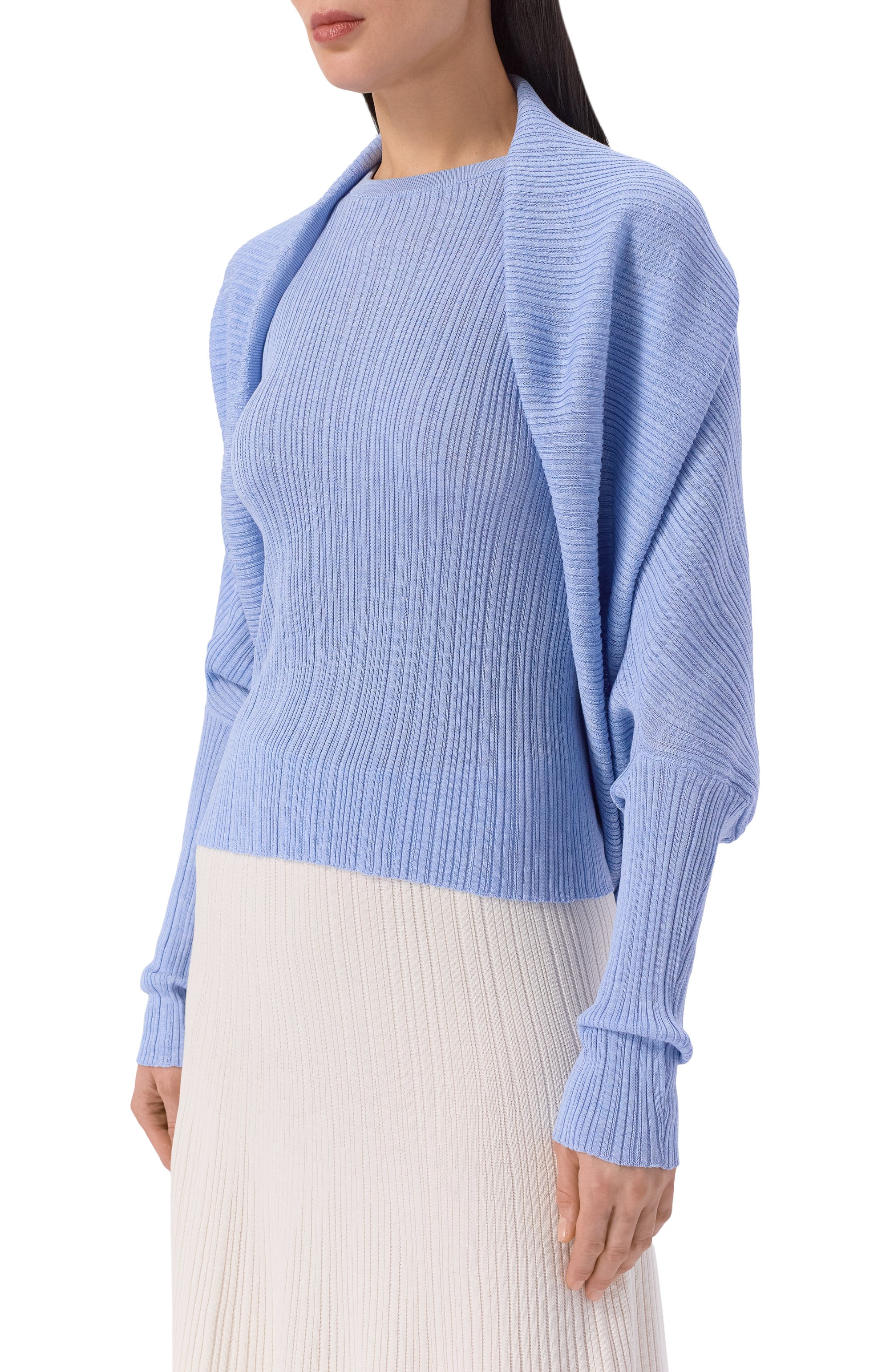 Кардиган из х лопка и шелка AGNONA, арт. KM09010E/7Q180PE, фото 3