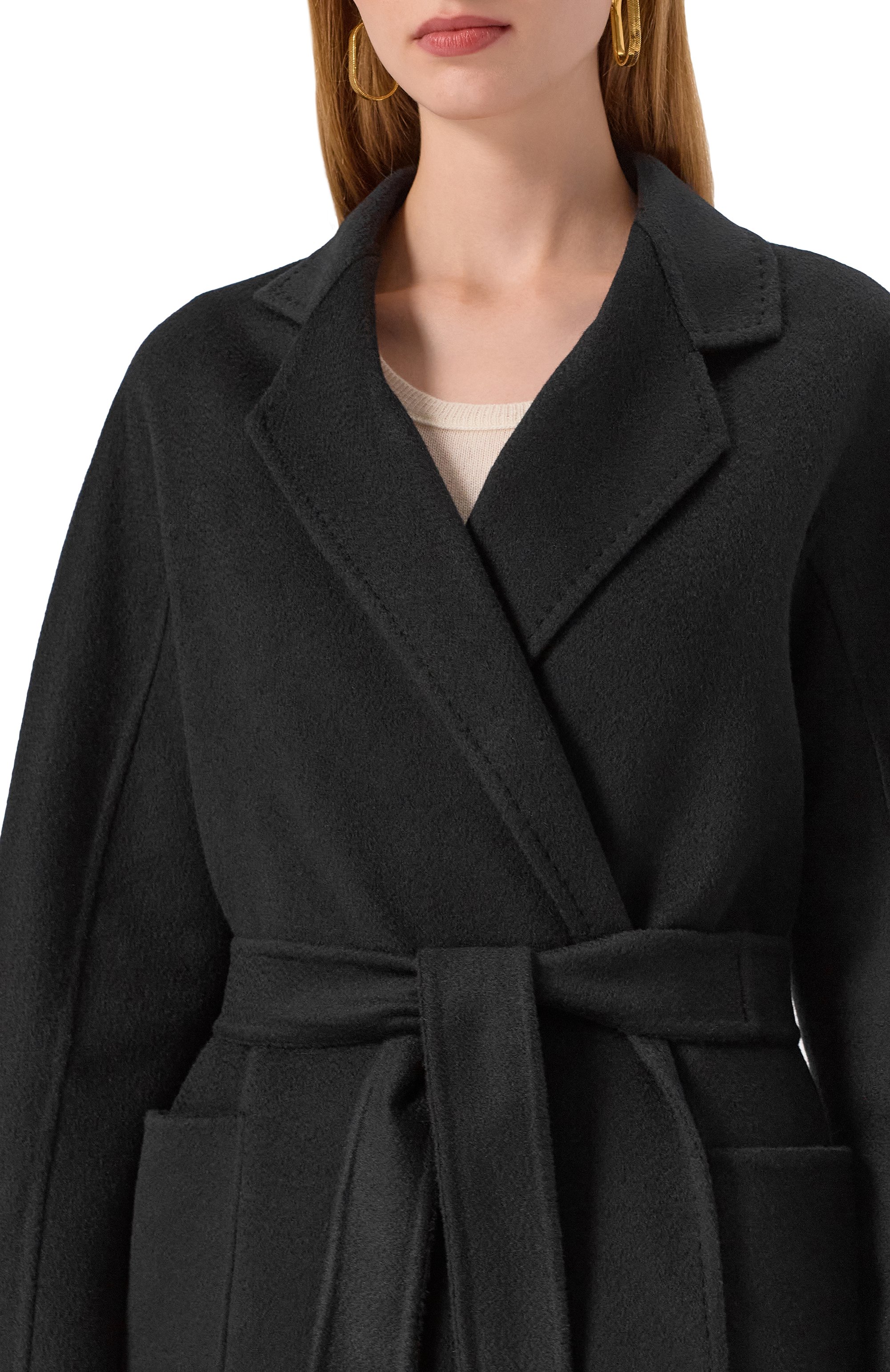 Кашемировое пальто MAX MARA, арт. LUDMILLA, фото 5