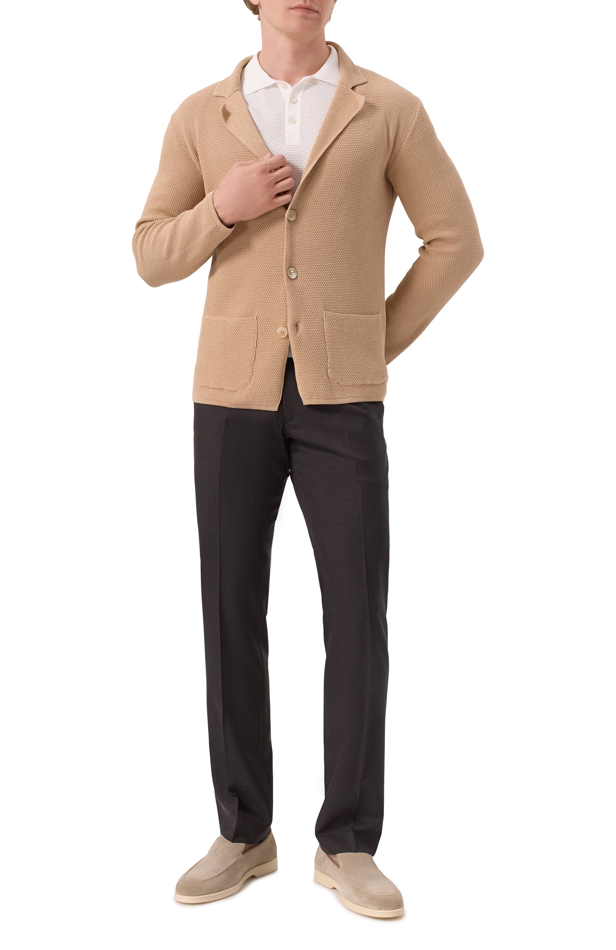 Хлопковый пиджак DANIELE FIESOLI, арт. DF0062, фото 2