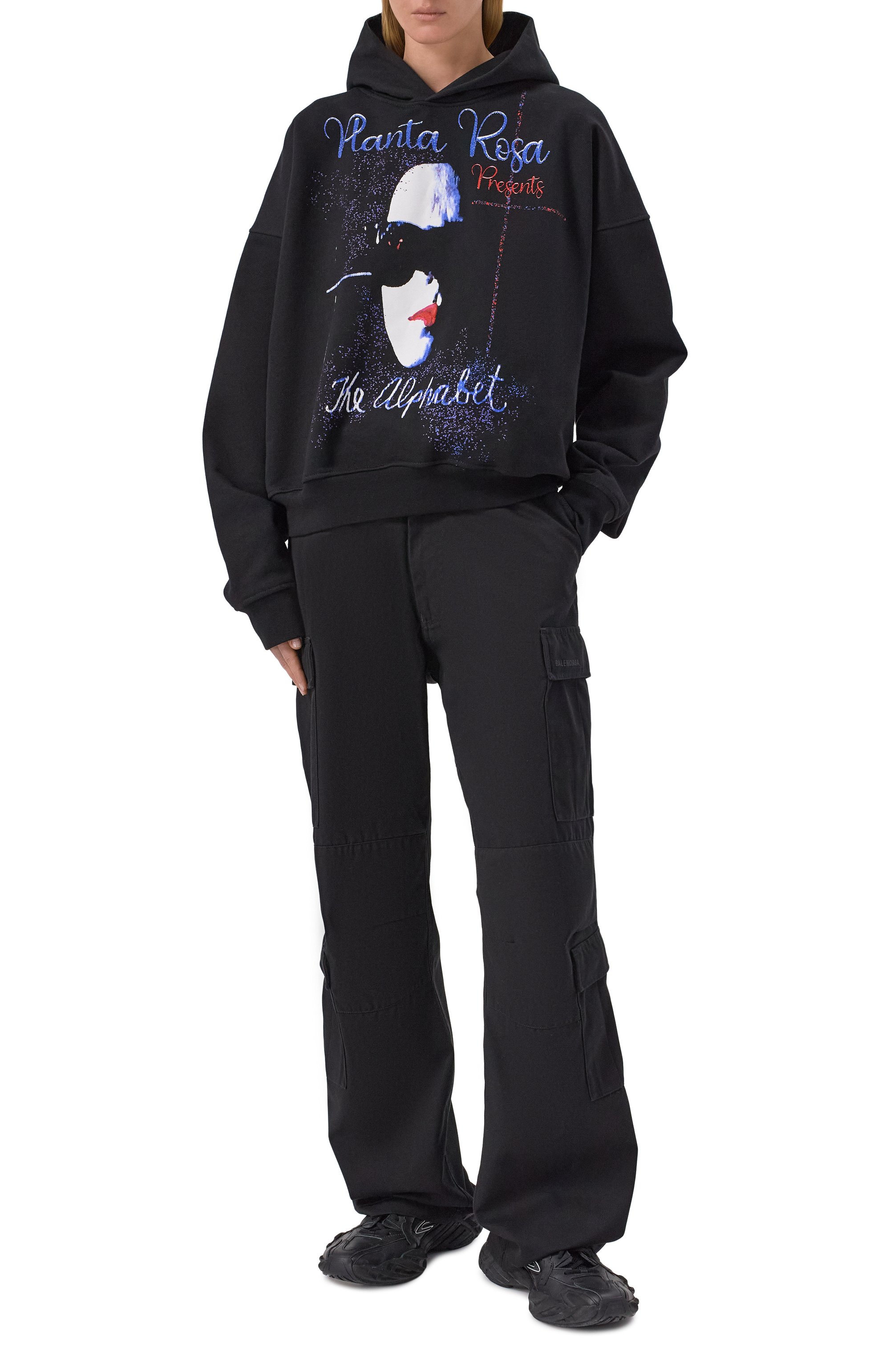 Хлопковое худи PLANTA ROSA, арт. PR/H/ALPHABET/470, фото 3