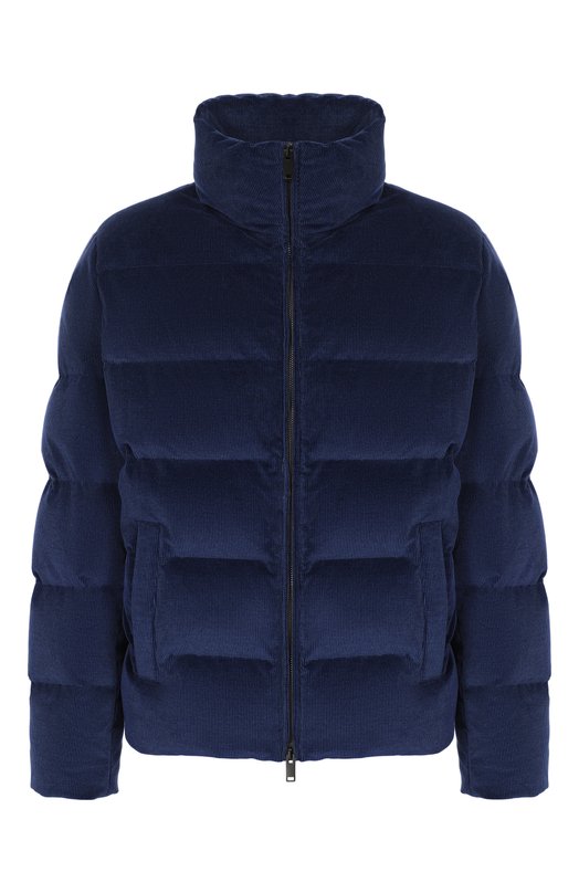 Вельветовый пуховик MVST M25.1MM.0010/574 Синий M25.1MM.0010/574