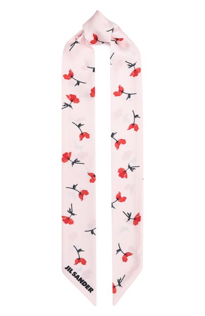 Женский шелковый шарф-твилли JIL SANDER, арт. J03TF0104/J40265