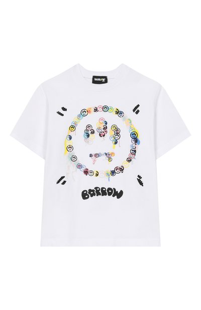 Хлопковая футболка BARROW, арт. S6BKJGTH143