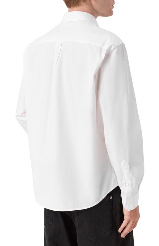 Хлопковая рубашка Dsquared2 S74DM1010/S36275 Белый  S74DM1010/S36275 Фото 4