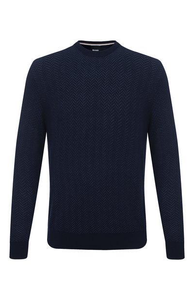 Мужской джемпер из шерсти и хлопка BOSS, арт. 50549985