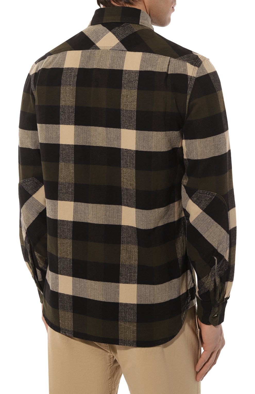 Хлопковая рубашка WOOLRICH, арт. CFW0SI0108MRUT3452, фото 4