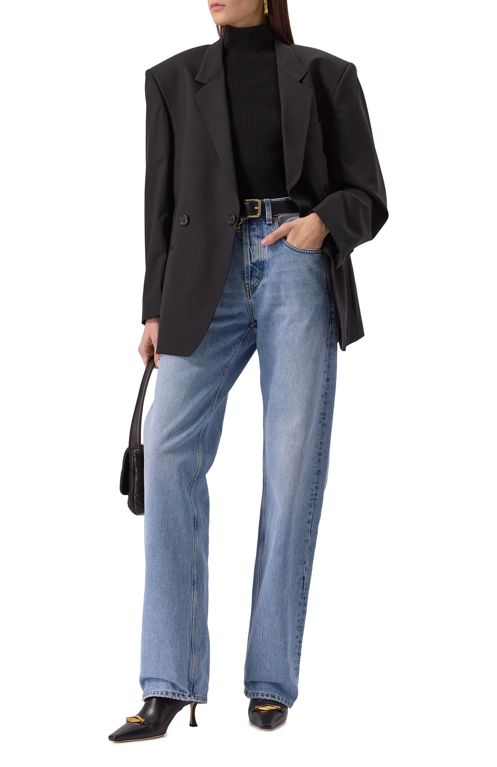 Кожаные ботильоны ryker 70 JIMMY CHOO, арт. RYKER AB 70/BXK, фото 2