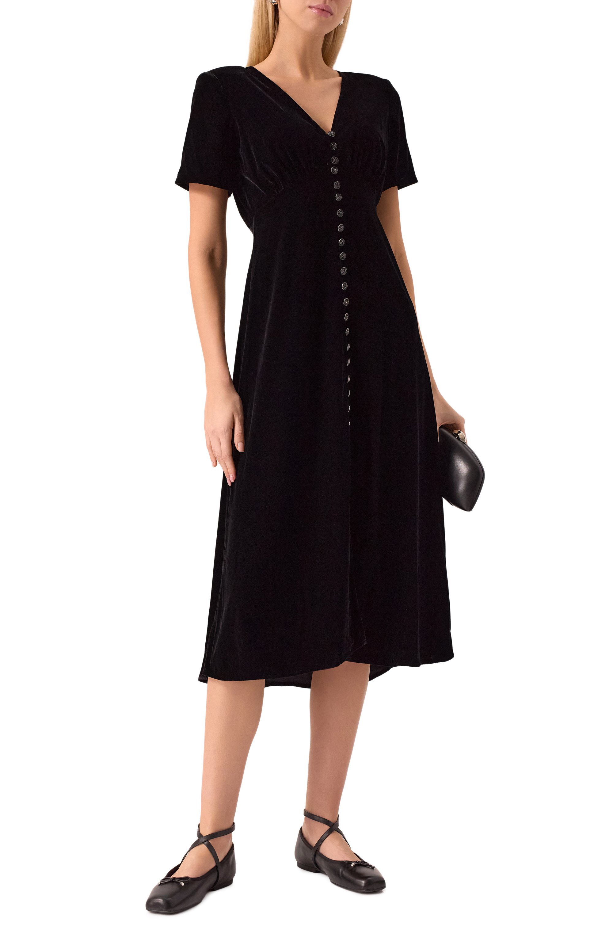 Бархатное платье THE KOOPLES, арт. FR0B27232K, фото 2