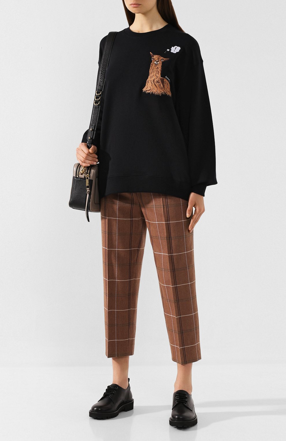 Хлопковый свитшот ACNE STUDIOS, арт. CI0028/W, фото 2