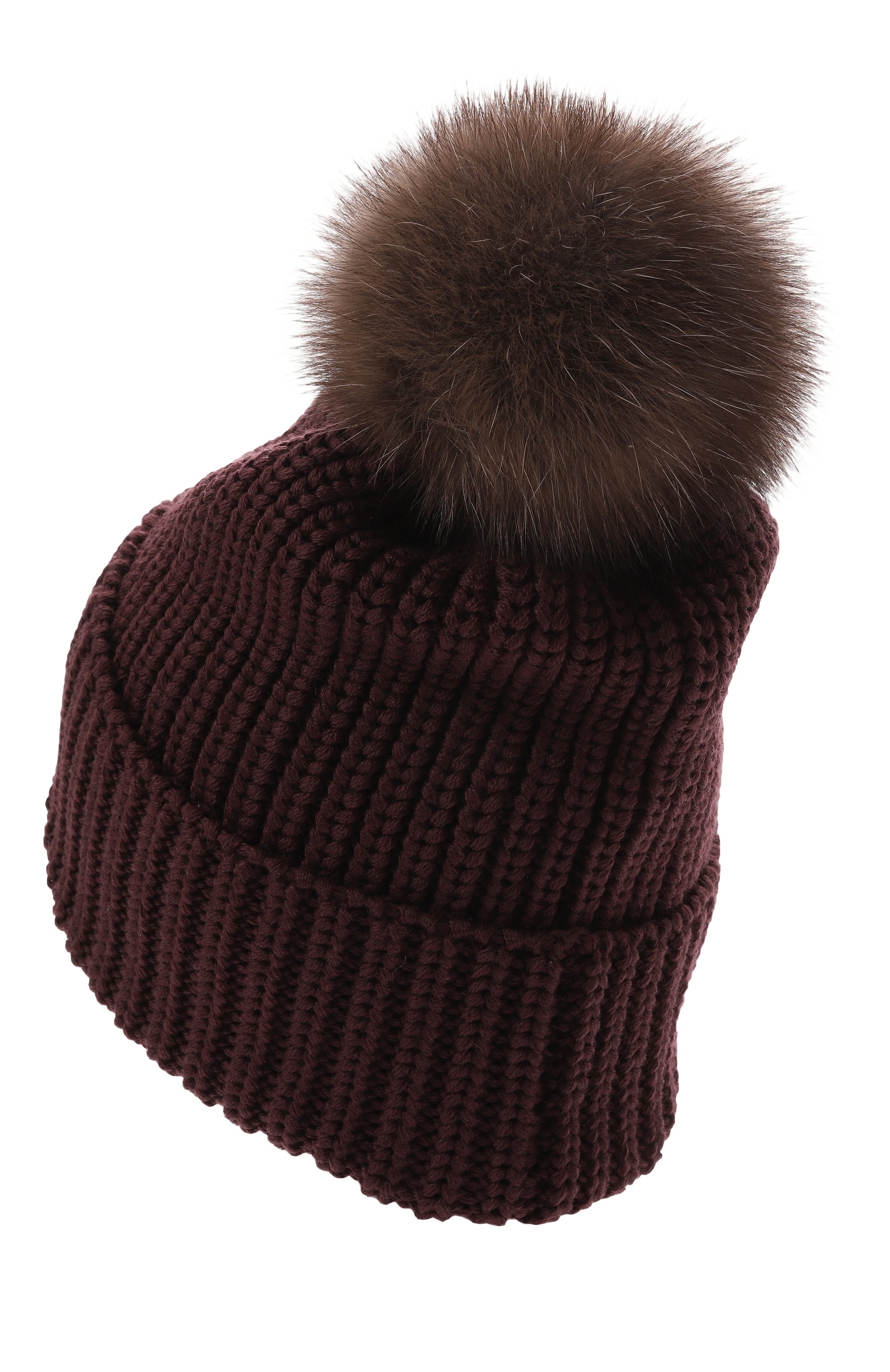 Шерстяная шапка с отделкой из соболя BLACK SABLE, арт. BS-47CC10, фото 3