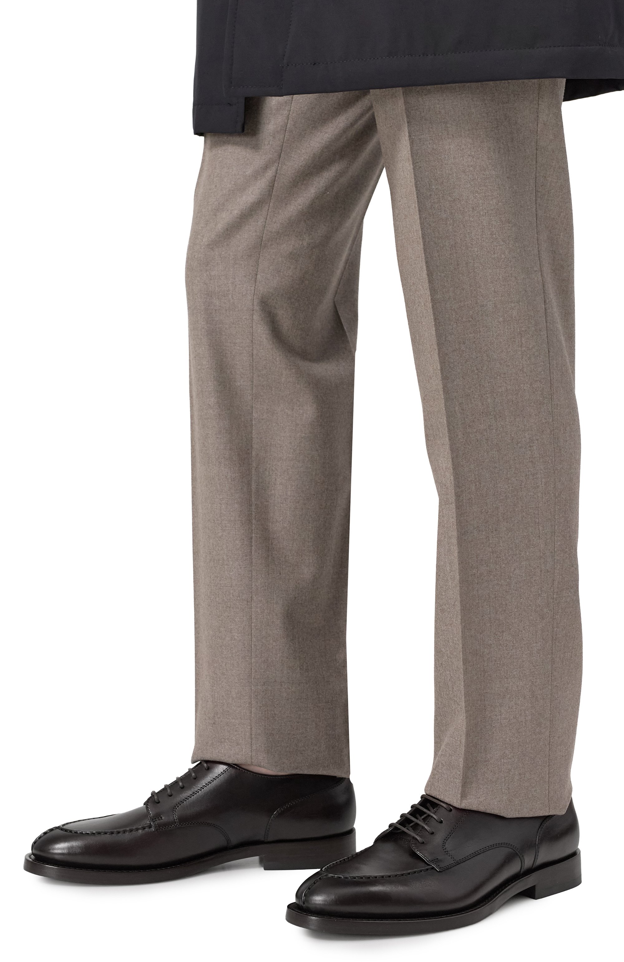 Кожаные дерби BRUNELLO CUCINELLI, арт. MZU0DEC739, фото 3