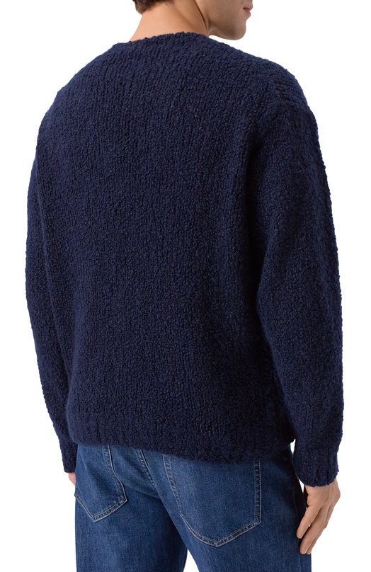 Свитер из кашемира и шелка MVST M25.1MM.K005 Синий  M25.1MM.K005 Фото 4