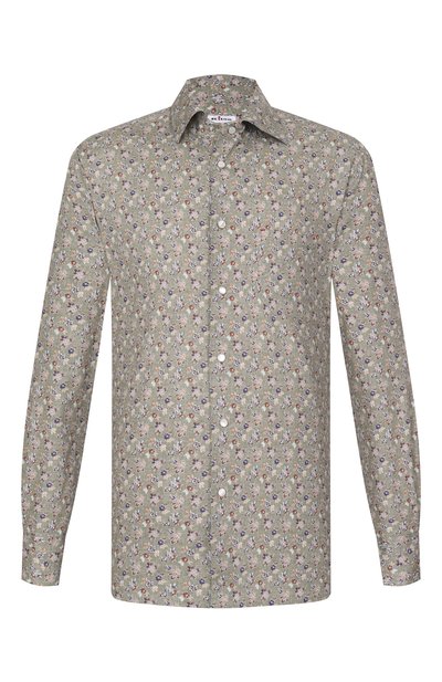 Мужская хлопковая рубашка KITON, арт. UMCNERCH0927606