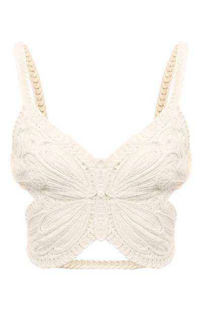 Хлопковый топ BLUMARINE, арт. P422M454R, фото 1