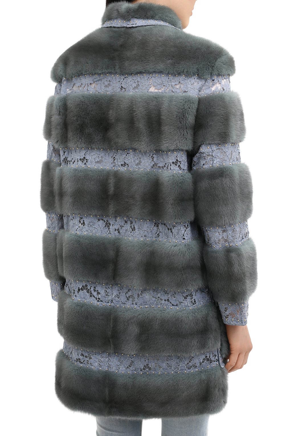 Шуба из меха норки VALENTINO, арт. LF3FA052/1DF, фото 4