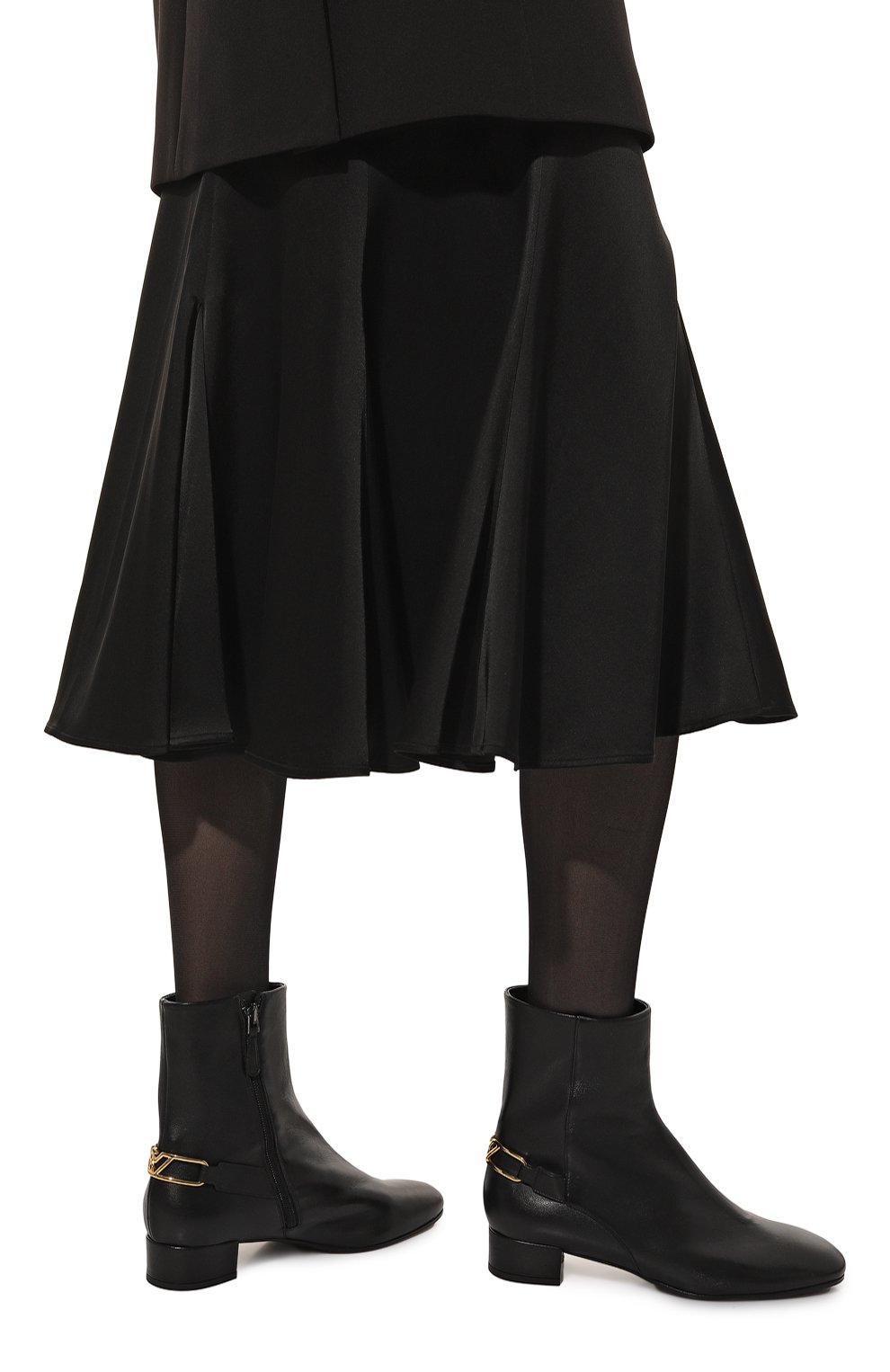 Кожаные ботильоны EMPORIO ARMANI, арт. X3M368/XF271, фото 3