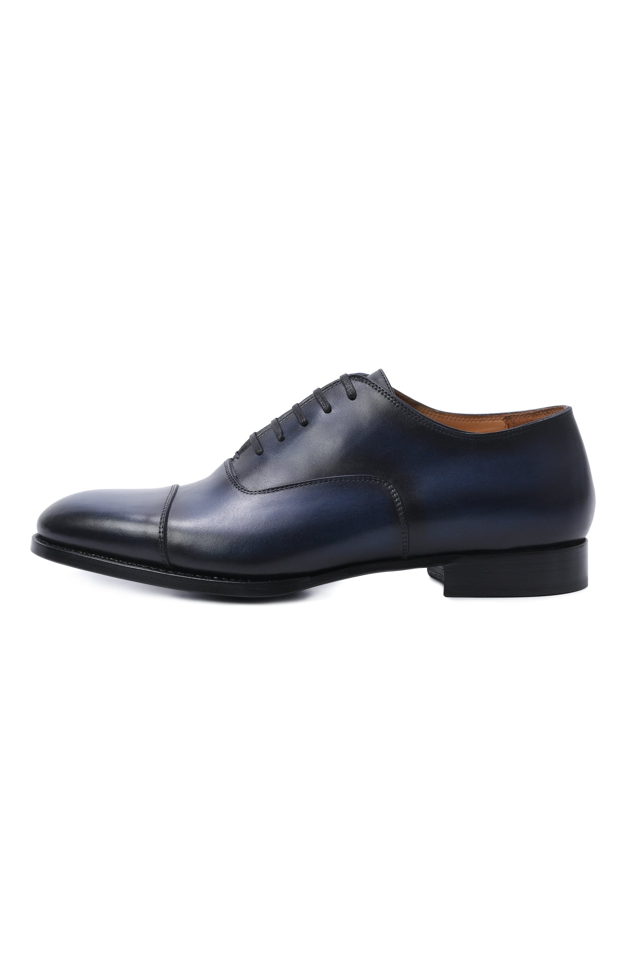 Кожаные оксфорды KITON, арт. USSA400N01386, фото 3