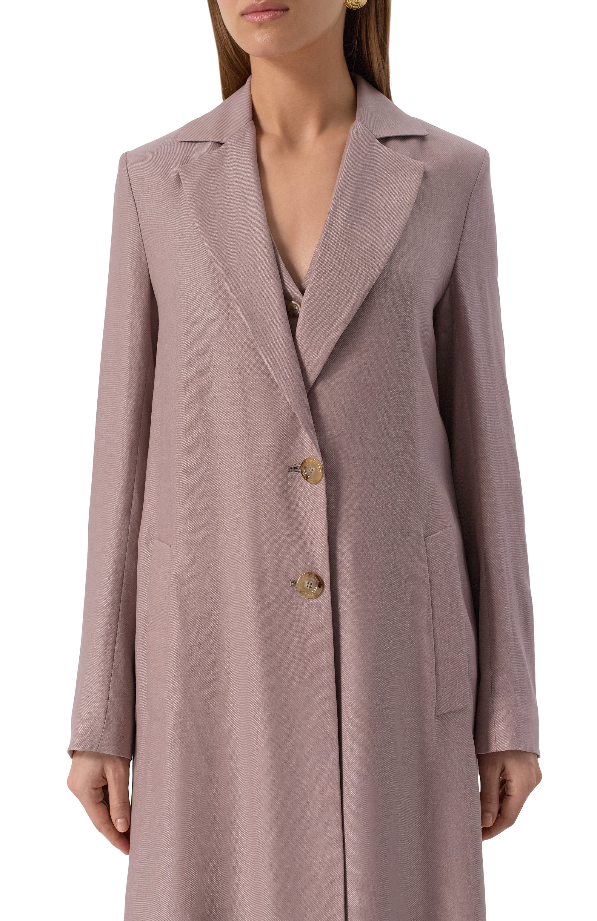 Пальто из кашемира и льна COLOMBO, арт. CP00492/77528-U, фото 5