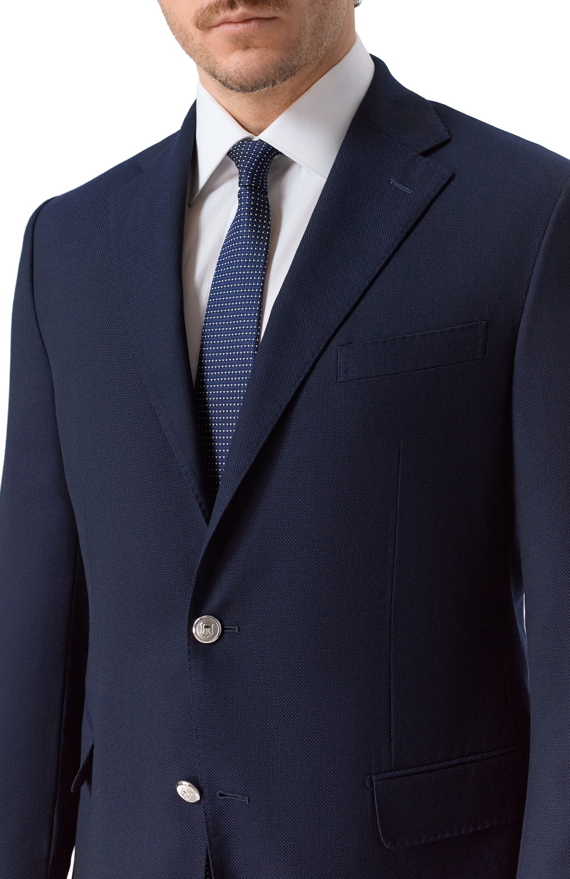 Шелковый галстук ZILLI, арт. CRAV2BM0600VP0I00, фото 2