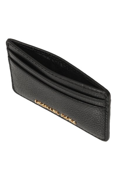 Кожаный футляр для кредитных карт MICHAEL MICHAEL KORS черного цвета по цене 5310 руб., арт. 34F9GF6D0L/, фото 3 Кожаный футляр для кредитных карт MICHAEL MICHAEL KORS, арт. 34F9GF6D0L/, фото 3