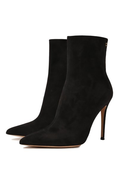 Замшевые ботильоны GIANVITO ROSSI, арт. G73149.15RIC.CASNER0, фото 1
