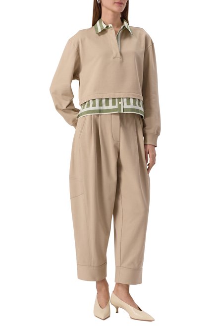 Женский хлопковое поло 3.1 PHILLIP LIM, арт. P251-10324UFT