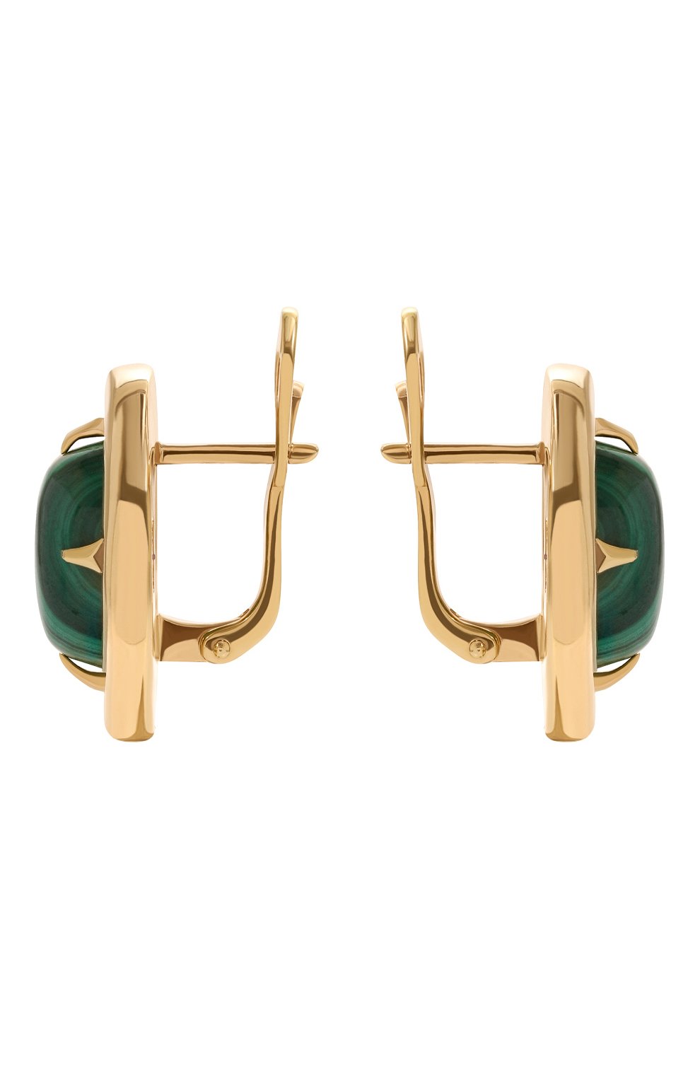 Серьги с малахитом и аметистами MOONKA, арт. ai-bg-ser-mal, фото 3