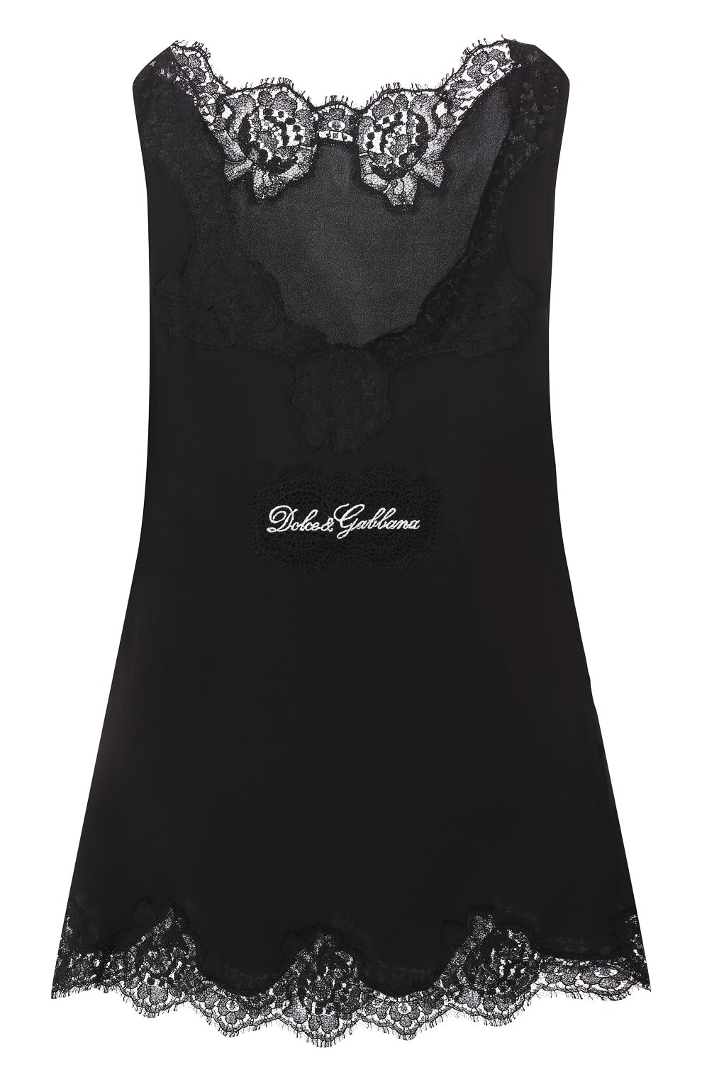 Топ из смеси шелка и хлопка DOLCE & GABBANA, арт. 07A63T/0NI39, фото 1