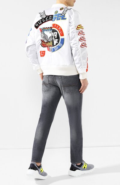 Бомбер DIESEL белого цвета по цене 37600 руб., арт. 00SMFN/0TAQF, фото 2 Бомбер DIESEL, арт. 00SMFN/0TAQF, фото 2