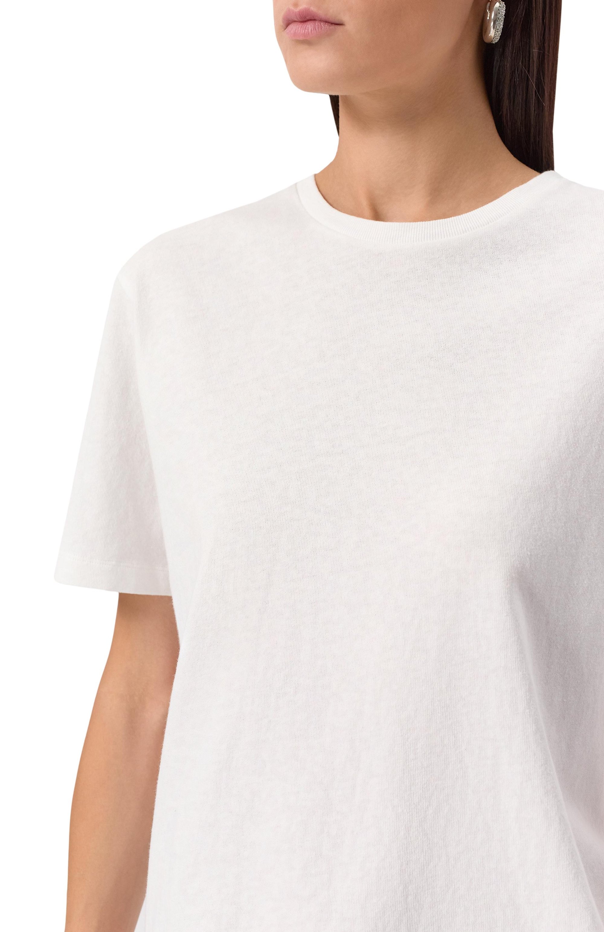 Хлопковая футболка KHAITE, арт. 2196138/MAE, фото 5