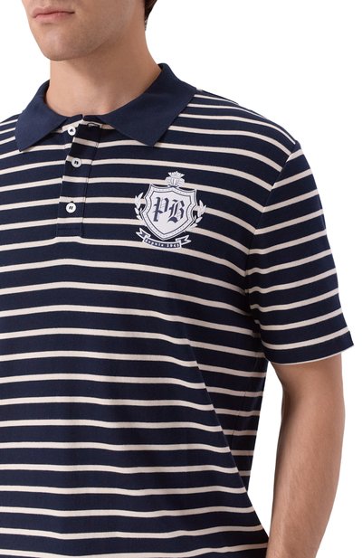 Хлопковое поло BALMAIN, арт. FH0GC026/GF30, фото 5