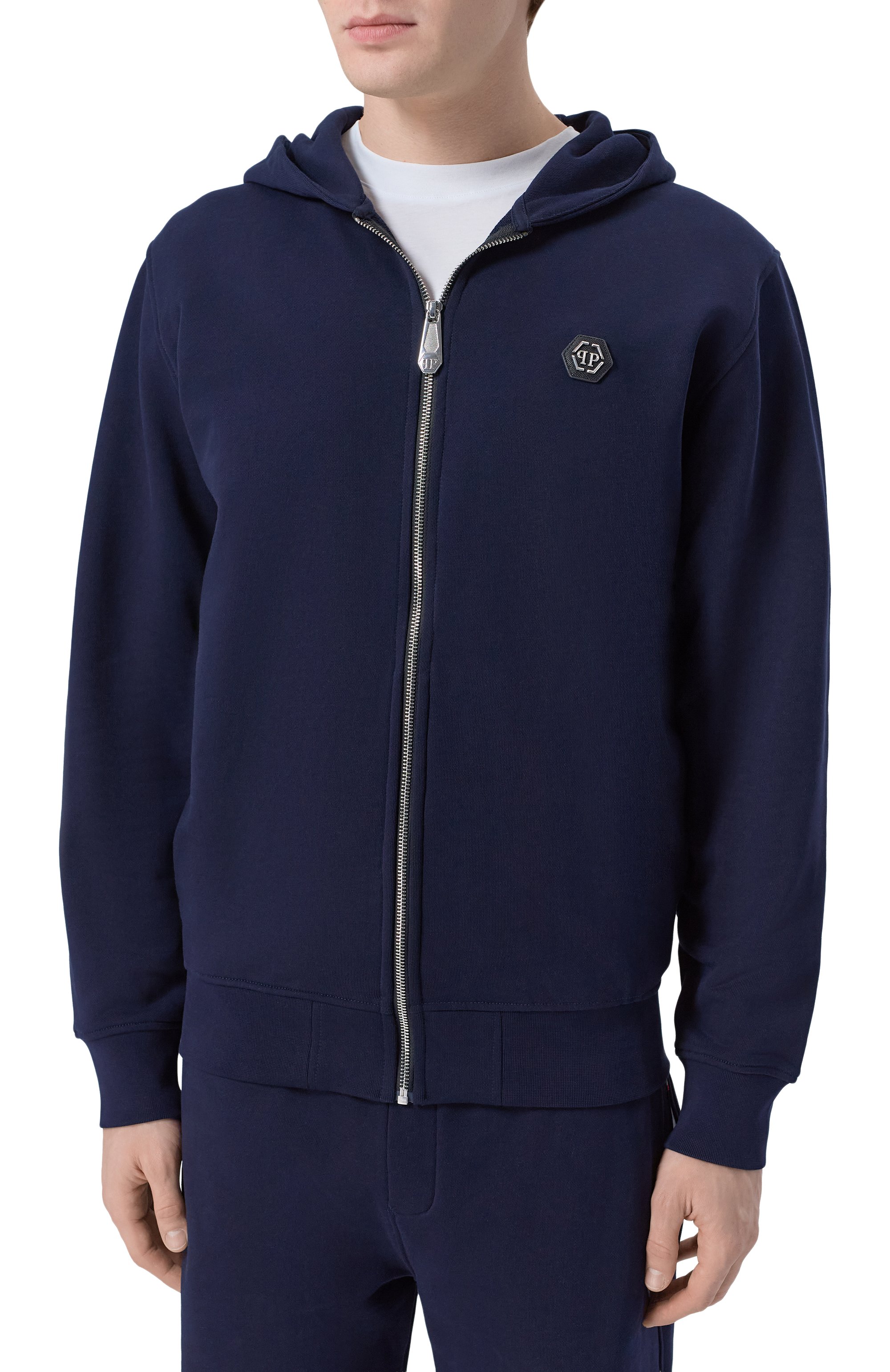 Хлопковая толстовка PHILIPP PLEIN, арт. SAFC MJB3928 PTE180N, фото 3