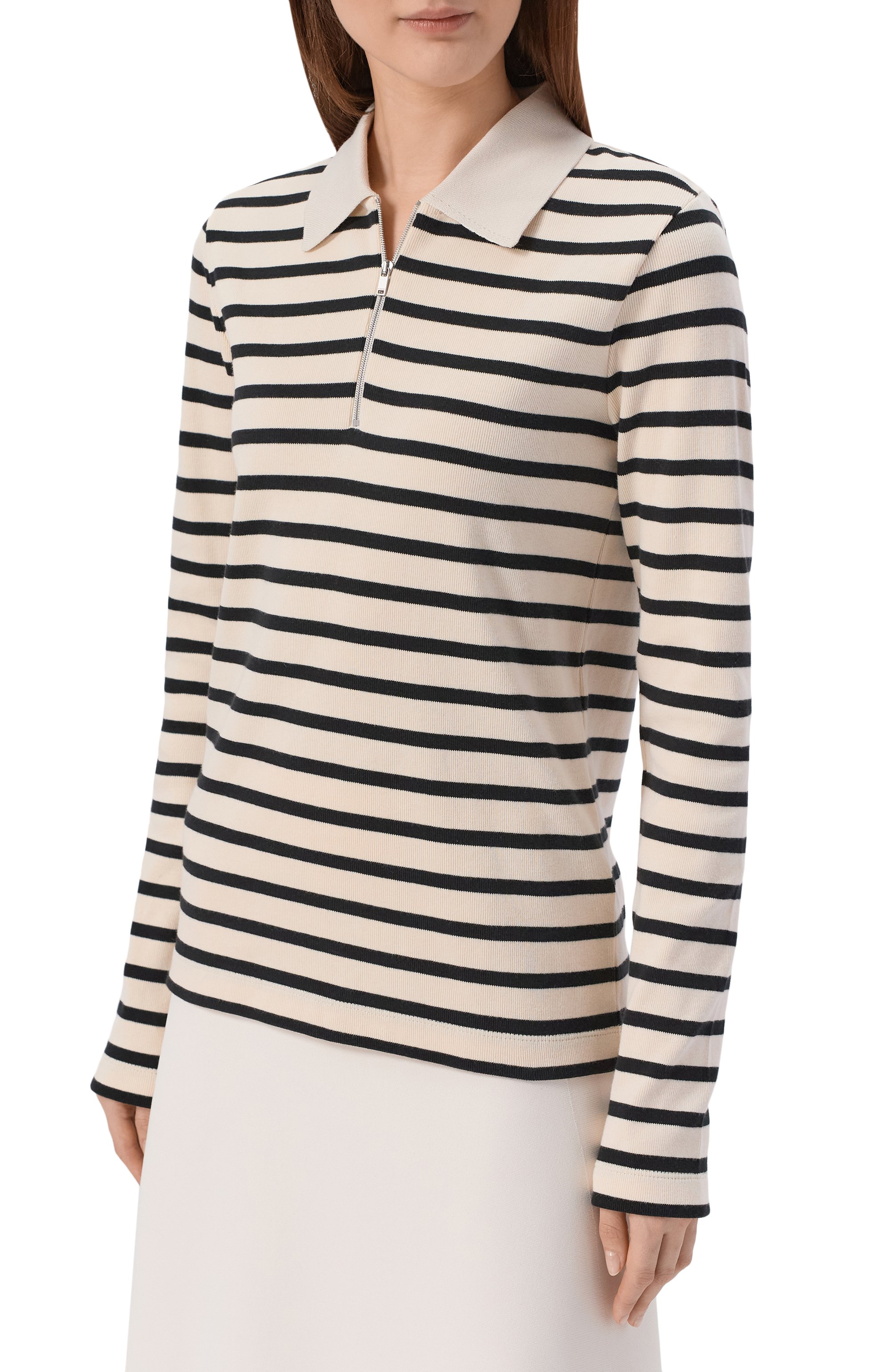 Хлопковое поло JIL SANDER, арт. J40GL0103/J46497, фото 3