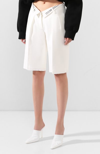 Шорты из смеси вискозы и шерсти ALEXANDER WANG, арт. 1WC1204257, фото 3