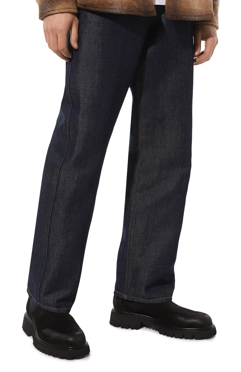 Замшевые челси DOUCAL'S, арт. DN3255BLDGUF242N, фото 3