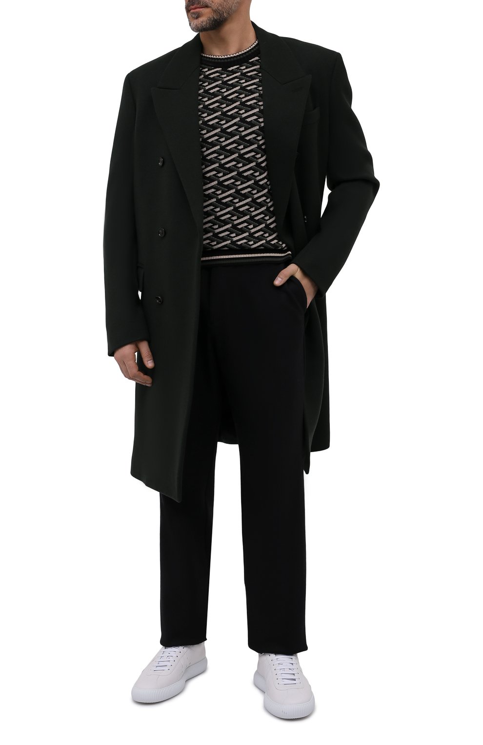 Хлопковый свитер VERSACE, арт. 1002347/1A01605, фото 2